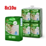 Sabanilla Higieclin 90x60cm con Gel Bolsón 8 Paquetes x 10 unidades
