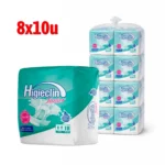 Pañal desechable Higieclin Junior Bolsón 8 Paquetes x 10 unidades